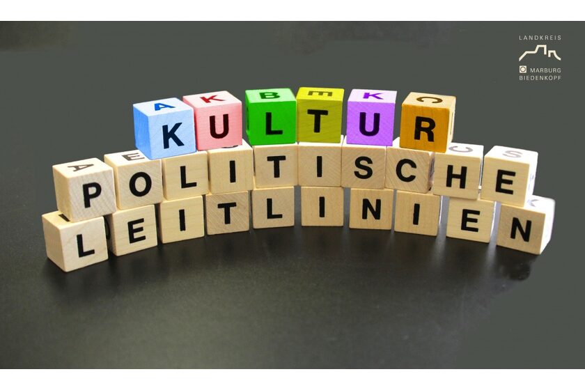 Buchstabenwürfel: Kulturpolitische Leitlinien