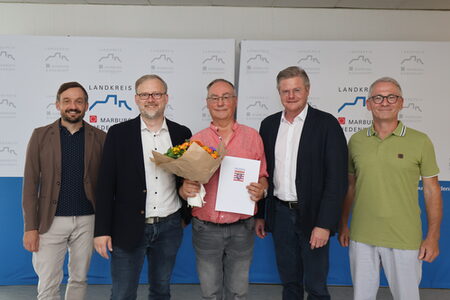 Dienstjubiläum von Karlheinz Jakobi