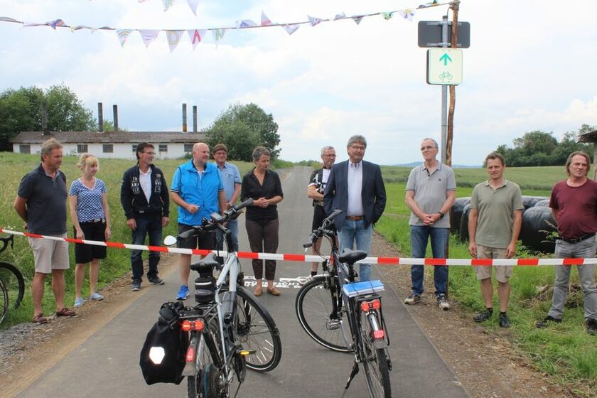 Die an der Radwegverbindung Marburg – Vogelsberg beteiligten Akteure