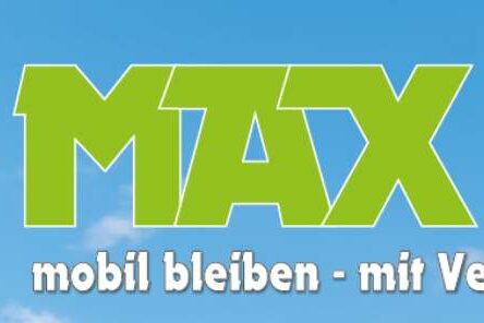 Schriftzug der Aktion MAX