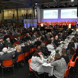 Neujahrsempfang 2019 des Landkreises Marburg-Biedenkopf in der Hinterlandhalle Dautphetal - Bildergalerie