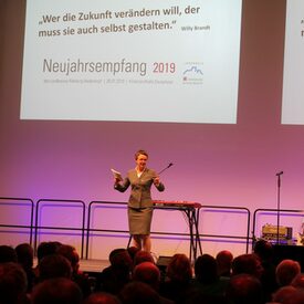 Neujahrsempfang 2019 des Landkreises Marburg-Biedenkopf in der Hinterlandhalle Dautphetal - Bildergalerie