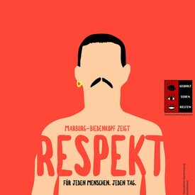 Motiv der Kampagne "Respekt"