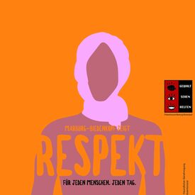 Motiv der Kampagne "Respekt"