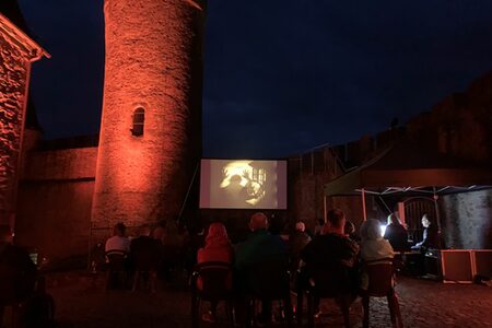 Nosferatu im Schlosshof Biedenkopf