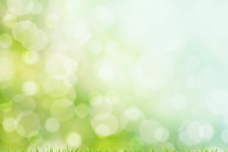 natural green background with selective focus