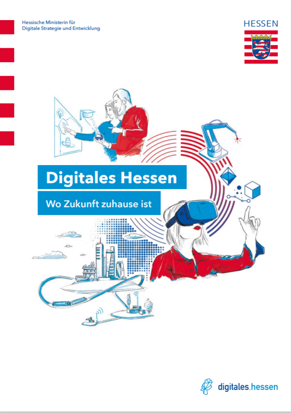 Titelblatt der Digitalstrategie des Landes Hessen