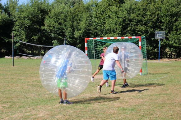 Freizeitspaß mit Bubbleballs