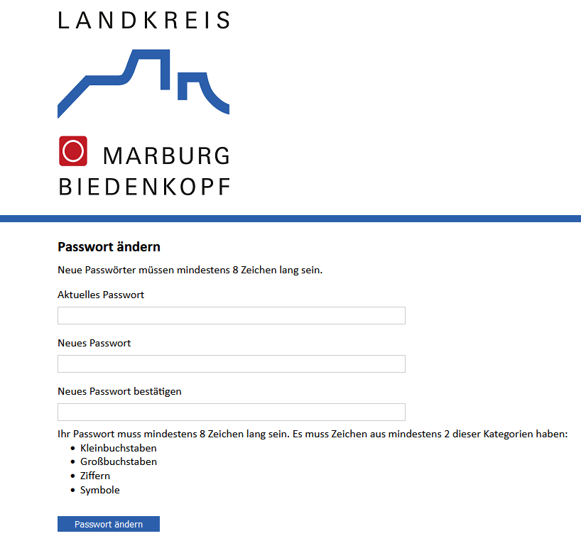 Screenshot PDF-Verschlüsselung Passwort ändern