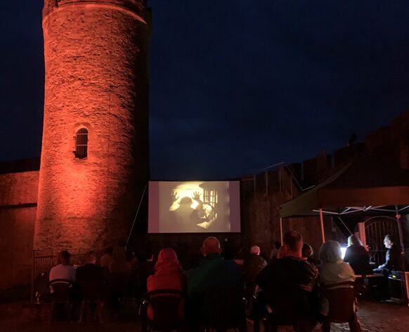 Open-Air-Kino im Schlosshof