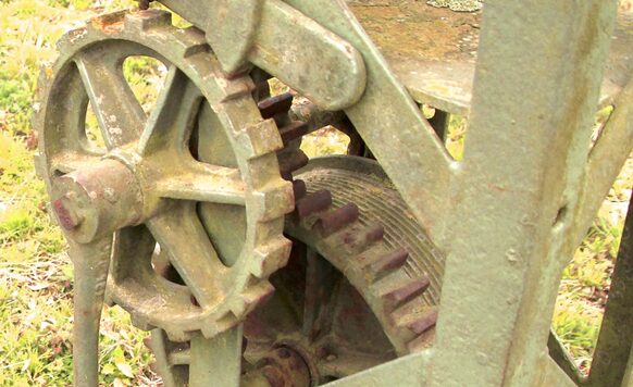 Historische Zahnräder (Eisenbahn Fronhausen)
