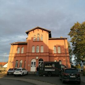 Bahnhofsgebäude in Fronhausen