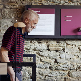 Ausstellungsexponat im Regionalmuseum Weidenhausen