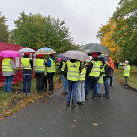 Führung durch den Steinbruch