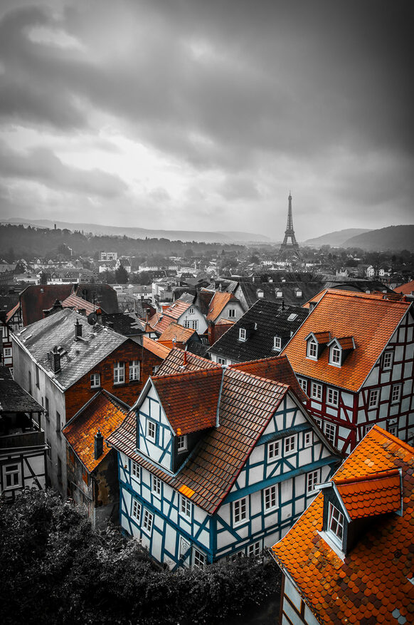 Der Eiffelturm zu Besuch in Marburg