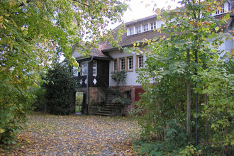 Außenansicht Otto-Ubbelohde-Haus in Lahntal-Goßfelden