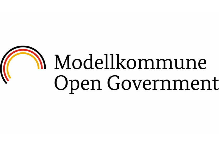 Logo Modellkommune Open Government