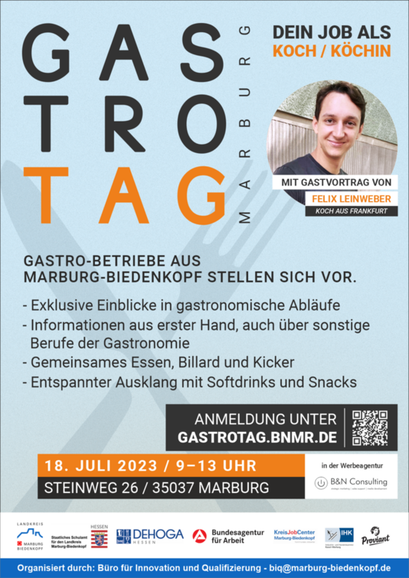 Plakat Gastro-Tag Marburg