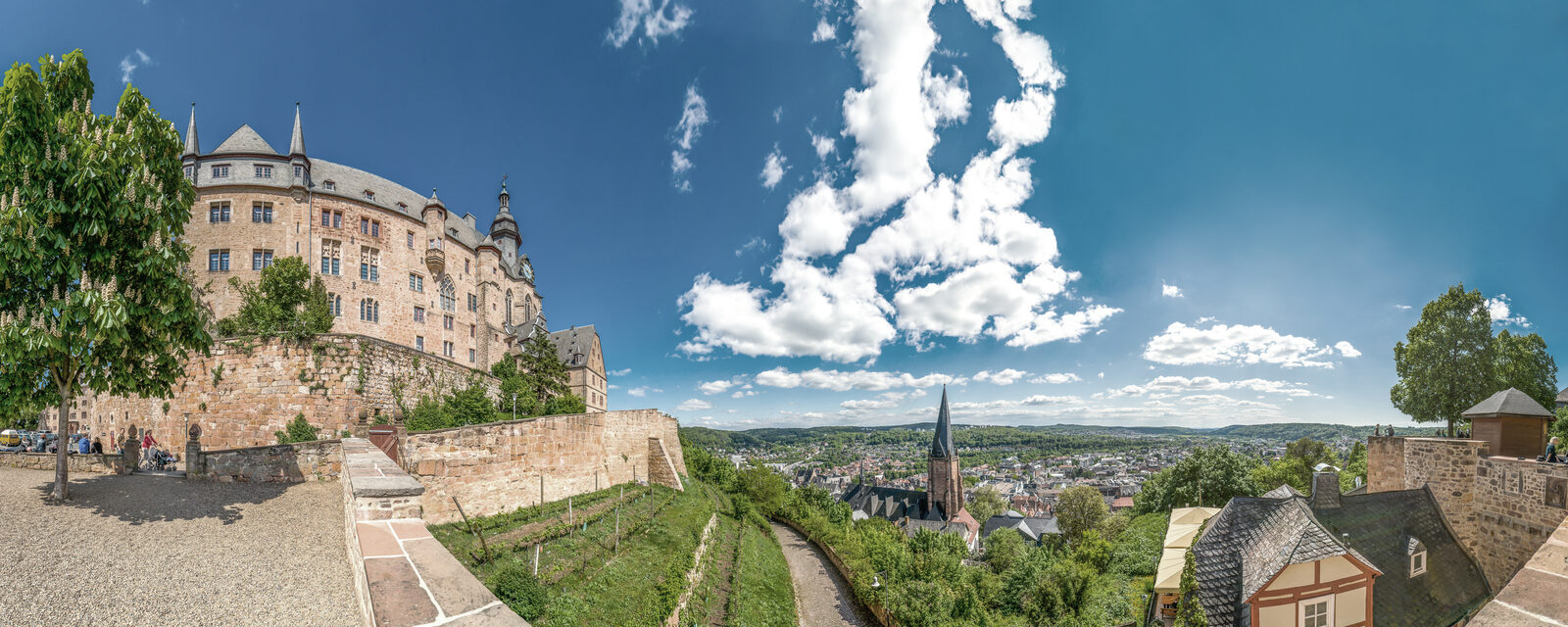 Startseite Kopfgrafik - Landgafenschloss in Marburg