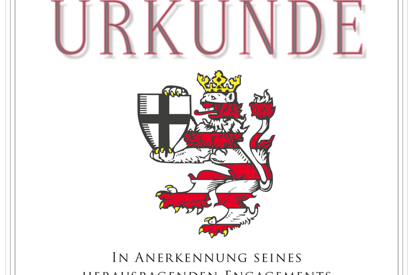 Urkunde des Kreislöwe