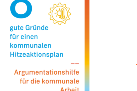 Flyer 8 Gründe für einen kommunalen Hitzeaktionsplan