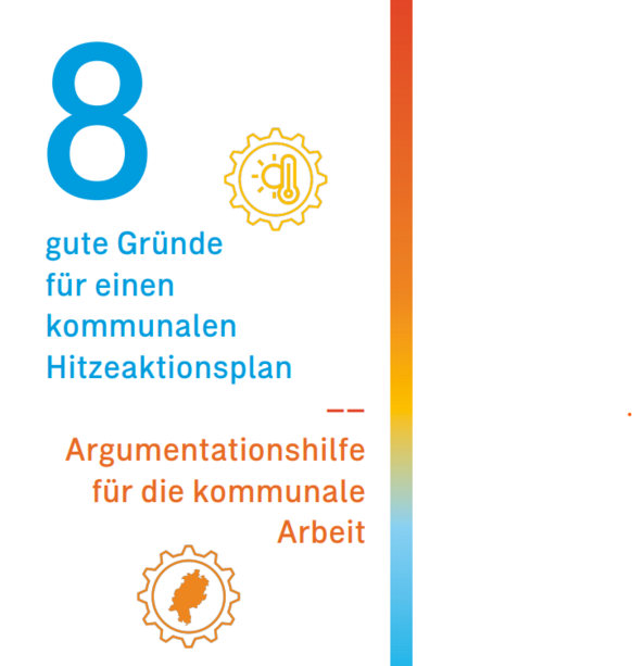 Flyer 8 Gründe für einen kommunalen Hitzeaktionsplan