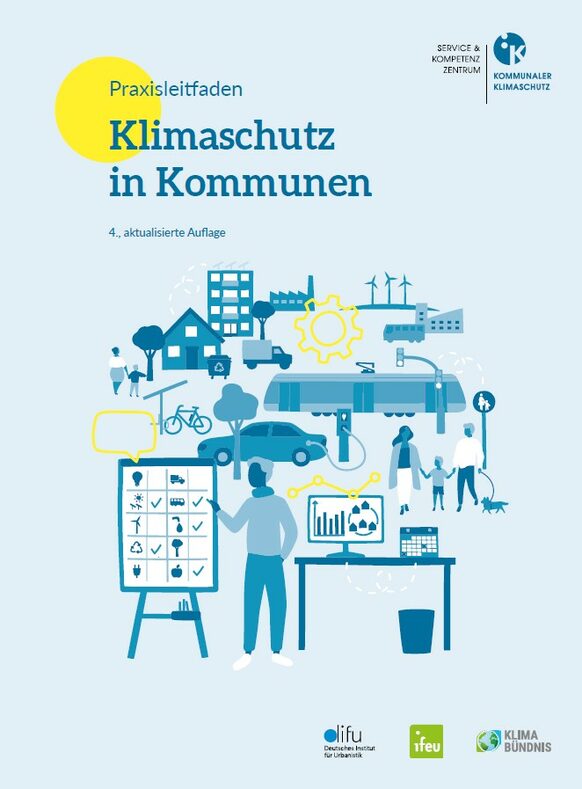 Titelseite Praxisleitfaden Klimaschutz in Kommunen
