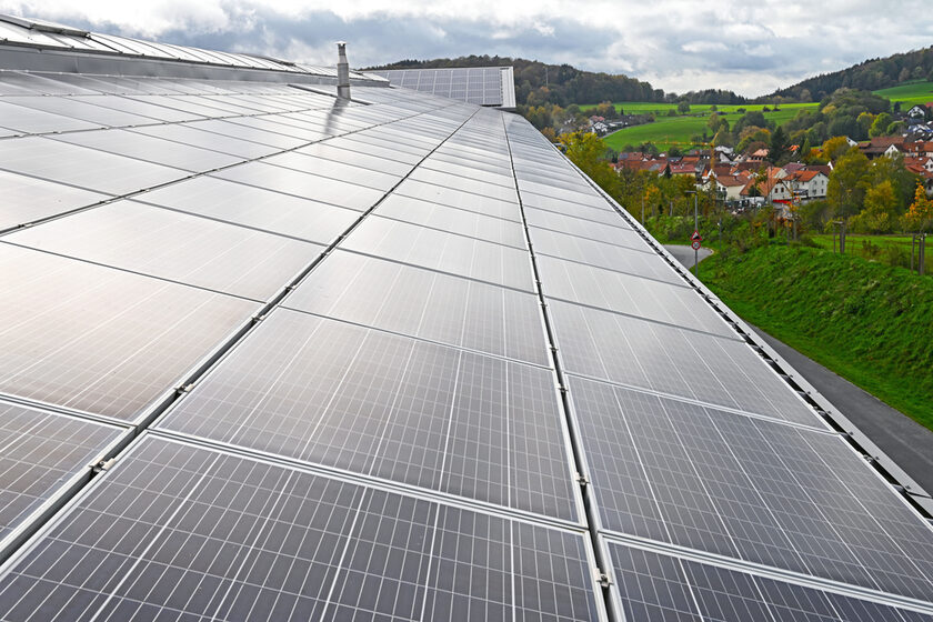 PV Installation Schrägdach
