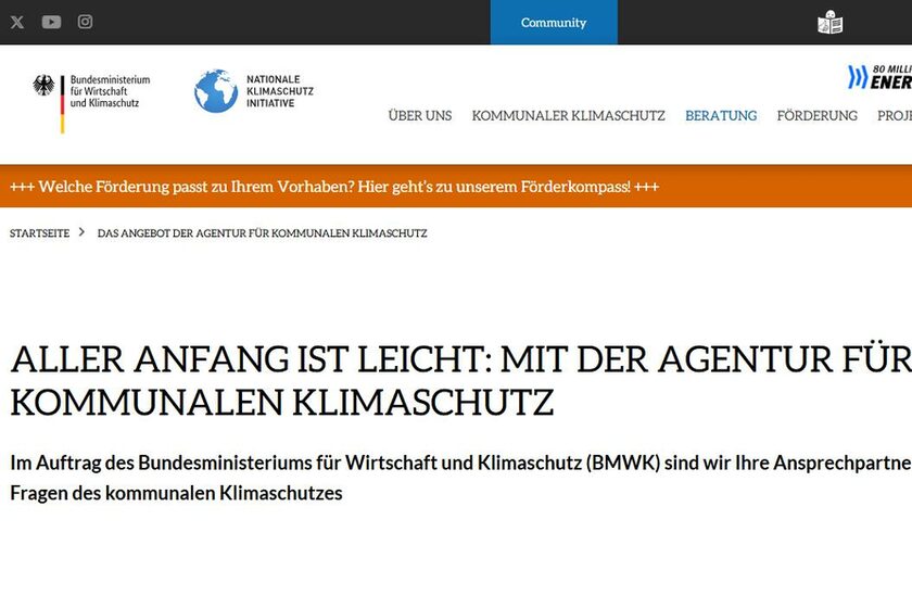 Newsletter kommunaler Klimaschutz