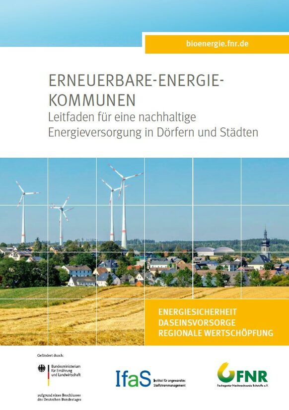 Titelseite Leitfaden Erneuerbare Energie Kommunen