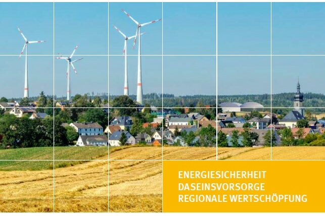 Titelseite Leitfaden Erneuerbare Energie Kommunen