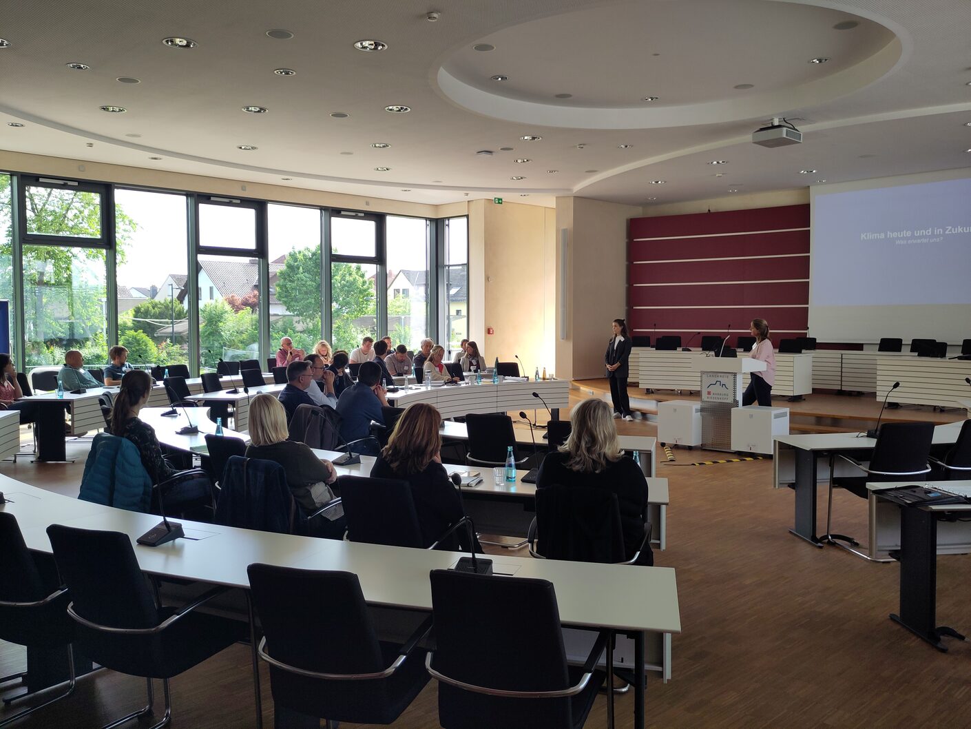 Workshop zur Erarbeitung kommunenscharfer Maßnahmen für die Kommunen im Cluster Südwest im Tagungszentrum des Kreishauses