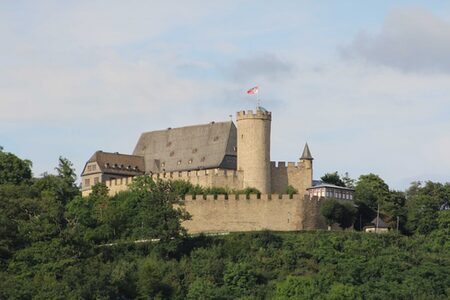 Außenansicht Schloss Biedenkopf