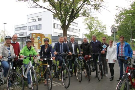 Gruppenbild der Planer und Organisateure