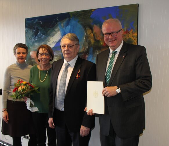 Verleihung Bundesverdienstkreuz am Bande an Helmut Bonacker