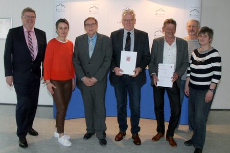 Foto zur Pressemitteilung 117/2019 (Verleihung Landesehrenbrief)
