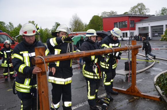 Foto zur Pressemitteilung 185/2019 (Feuerwehrleistungsübung)