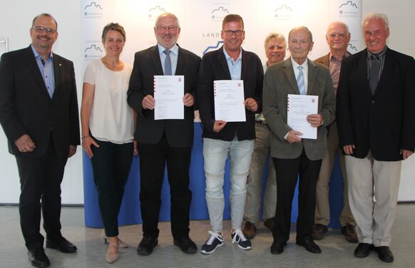 Foto zur Pressemitteilung 256/2019 (LEB-Verleihung)