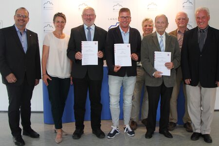 Foto zur Pressemitteilung 256/2019 (LEB-Verleihung)