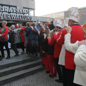 Erstürmung Kreishaus Marburg 28.02.2019