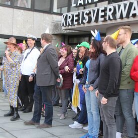Erstürmung Kreishaus Marburg 28.02.2019