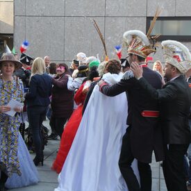Erstürmung Kreishaus Marburg 28.02.2019