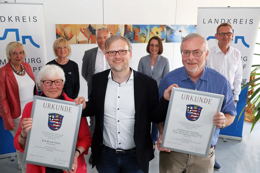 Gruppenbild Verleihung Sozialpreis 2022