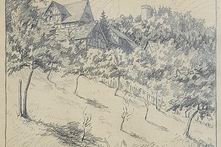 Zeichnung von Karl Heinrich Zunn