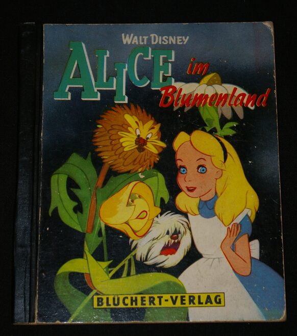 Umschlagseite des Buches "Alice im Blumenland"