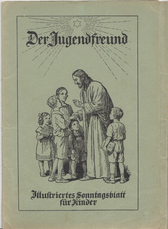 Titelseite einer Ausgabe von "Der Jugendfreund"