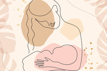 World Breastfeeding Week banner.