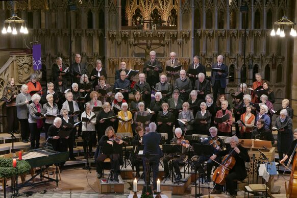 Die Marburger Senioren-Kantorei im Konzert