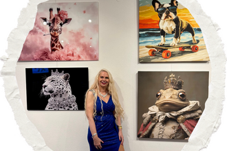 Inspirierende Kunstwerke erstellt mit Hilfe von künstlicher Intelligenz