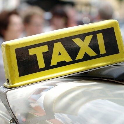 Taxi-Schild